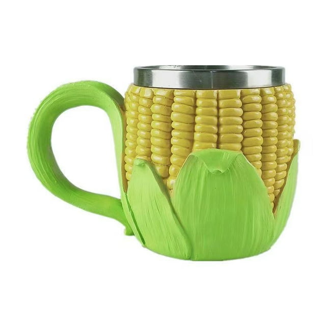 Taza de cerámica con revestimiento de acero inoxidable con revestimiento de acero inoxidable, capaci