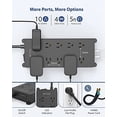 thumbnail image 1 of TROND Power Strip Surge Protector con USB, 10 Tomacorrientes Ampliamen, 1 of 2