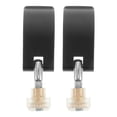 thumbnail image 1 of Shisuyan 2 Sets Hiking Cane External Fastener Walking Stick Fastener Clip Cane External Fastener Clip Cane Accessory Walking Stick Buckle Trekking Pole External Lock, 1 of 8