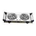 thumbnail image 1 of Parrilla eléctrica de 2 resistencias Con termostato y asas acero INOX 54' Supra SILVER T_TWO, 1 of 5