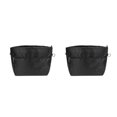 thumbnail image 1 of Toystoory Organizador de almacenamiento de bolso de mano, bolsa de nailon resistente al agua, elegante y Simple, práctico negro 2Conjunto, 1 of 6