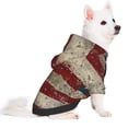 thumbnail image 5 of KLL American Flag1 for Basic Dog Hoodie - Pet Hoodie Sweater with Leash Hole - Cute Dog Sweatshirt - Pet Clothes Hooded Sweatshirt for Dog & Cat -XX-Large, 5 of 8