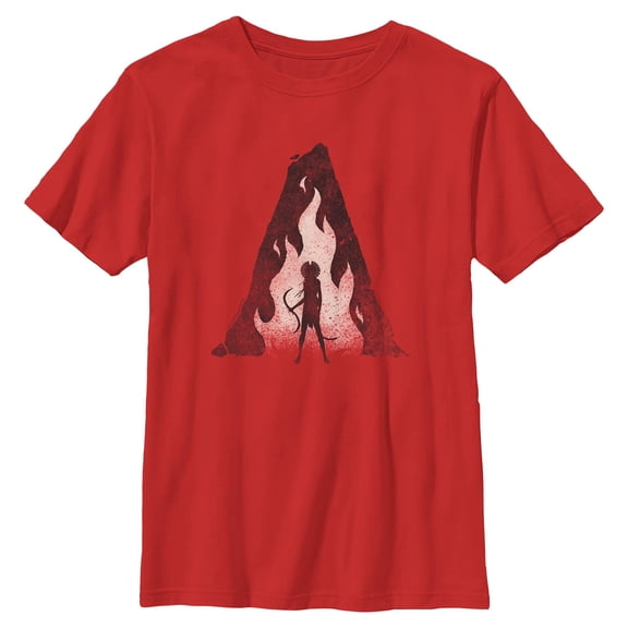 Boys Avatar: Fire and Ash Varang Fire Silhouette T Shirt