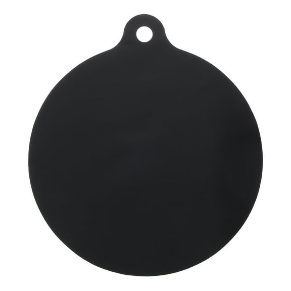 Silicone Induction Cooktop Protect Mat, 8.6 Inch Round Induction Cooktop Protective Cover, Black