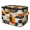 Multicolor 3, variant on ADECORIVY Shell Coral Sea Storage Bin with Lid, Decorative Storage Boxes Cube for Shelves, Foldable Storage Baskets Closet Clothes Organizer with Handles