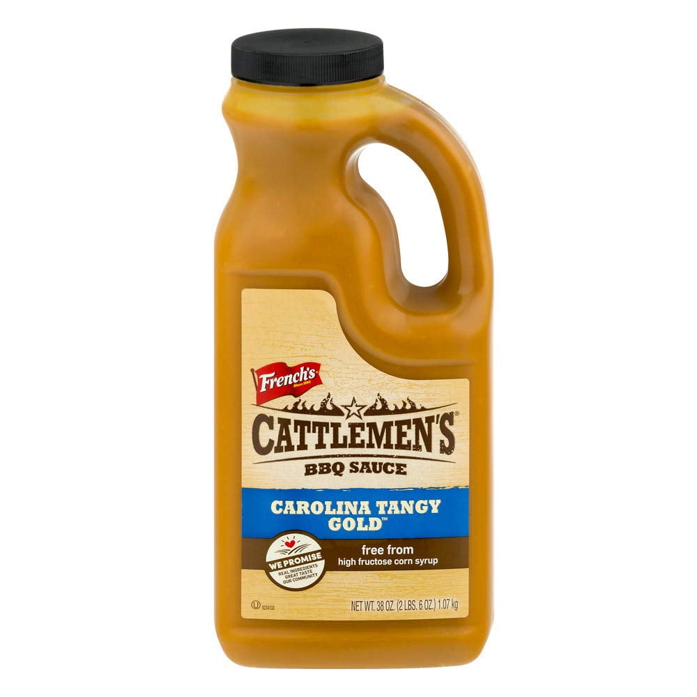Cattlemens Carolina Tangy Gold BBQ Sauce (Gluten Free, Large, Bulk BBQ