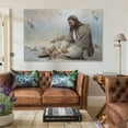thumbnail image 3 of Greg Olsen Print Painting EVEN A SPARROW Poster Cool Artworks Painting Wall Art Canvas Prints Hanging Picture Home Decor Posters Gift 24x36inch(60x90cm), 3 of 6