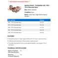 thumbnail image 2 of Ignition Points - Compatible with 1969 - 1974 Chevrolet Nova - AC Delco, 2 of 2