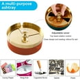 thumbnail image 3 of Small Ashtray, Cigarette Ashtray with Spinning Tray, Smoking Ashtray for Outdoor Home Office, 3 of 5