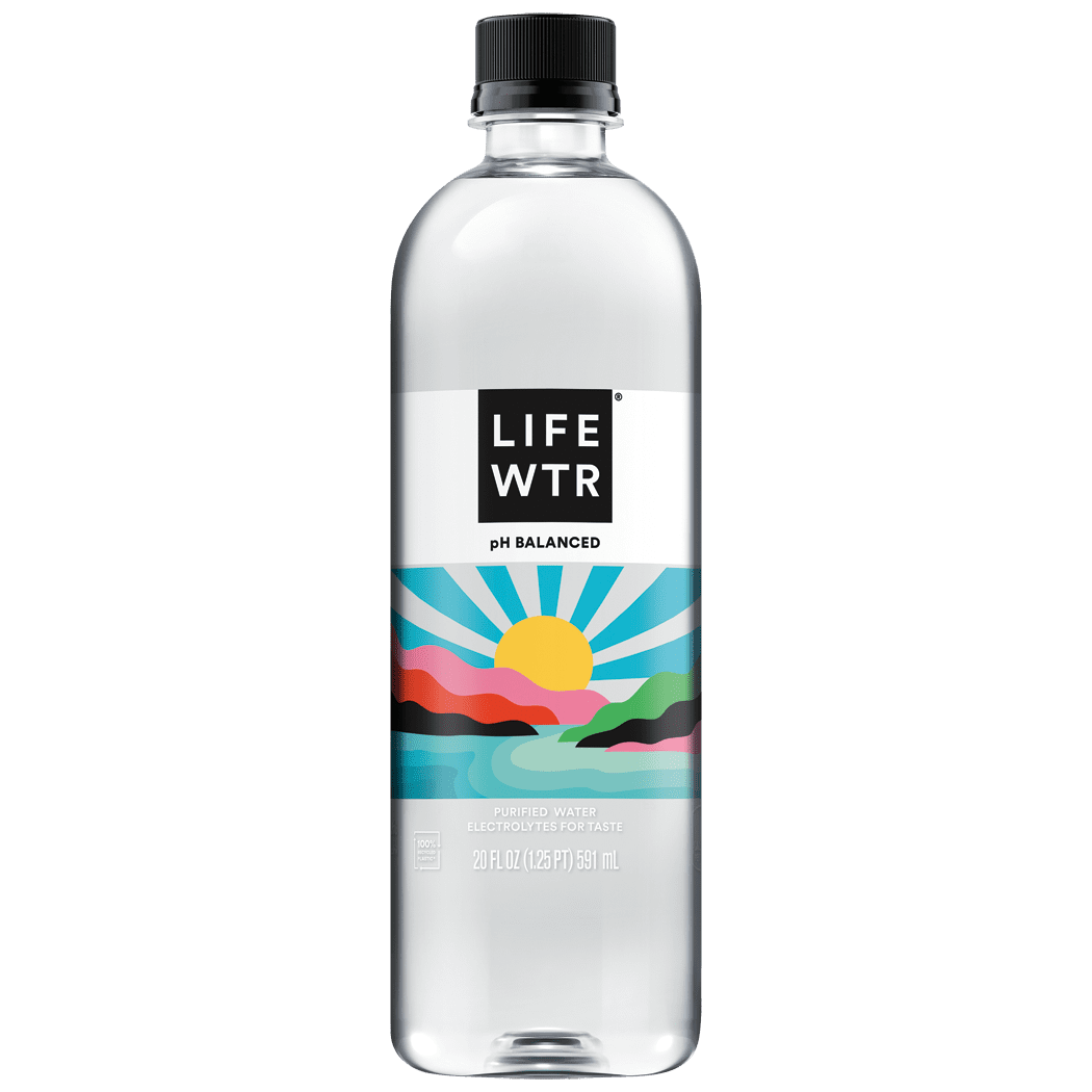 LIFEWTR, Purified Water, pH Balanced with Electrolytes For Taste, 20 oz Bottle (Packaging May Vary)