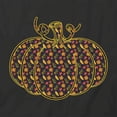 thumbnail image 2 of Pumpkin T-Shirt | Cute Autumn Black Tee Gift, 2 of 5