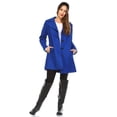 thumbnail image 1 of London Fog Wool Walker Jacket - Cobalt - Small, 1 of 3