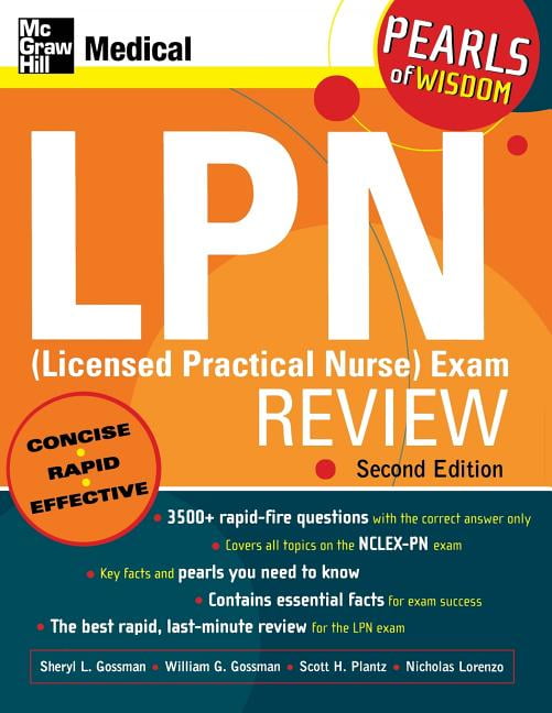Pearls of Wisdom LPN (Licensed Practical Nurse) Exam Review Pearls of