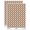 Brown, variant on XOXO with Hearts and Love Round Sticker Set - Light Pink - Gloss Finish - 0.50" Size