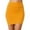 Yellow, variant on WENWU Women's Summer Pencil Skirt High Waist Bodycon Mini Skirt Casual Stretch Comfortable Work Skirt for Daily Wear and Jean Skirts Long Skirts for Women High Waist
