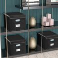 thumbnail image 2 of File Organizer Box with Lid (Negro), 2 of 4