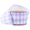 Lavender, variant on LaRibbons 2 1/2" Wired Ribbon | White/Spring Gingham | 10 Yard Roll | 4 Color Options