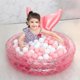 thumbnail image 5 of (90cm700g)Inflatable mermaid pool for children, round pool for garden, children's pool for indoor and outdoor use, baby ball pool, 5 of 5