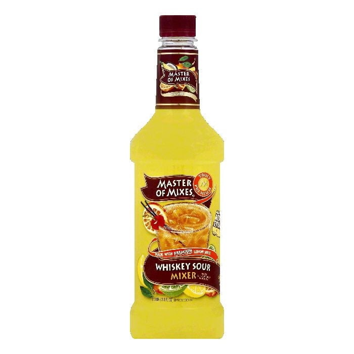 Master Of Mixes Whiskey Sour Mixer, 33.8 OZ (Pack of 6 ... Master Of Mixes Whiskey Sour Mixer, 33.8 OZ (Pack of 6 ...