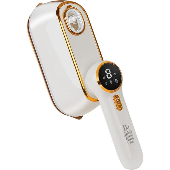 Handheld Clothing Steamer, Travel Steamer & Iron for Clothes,10s Fast Heating, 4 Modes, LCD Display, 180° Swivel Handle, Garment Steam Wrinkle Remover 2-in-1 for Home and Business