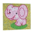 thumbnail image 2 of s de pintura de diamante de taladro completo para niños y principiantes Pintura de bricolaje por números Etiqueta de teléfono de mosaico hecha a ma Elephent 2 Gloria Pintura de diamante de taladro completo, 2 of 9