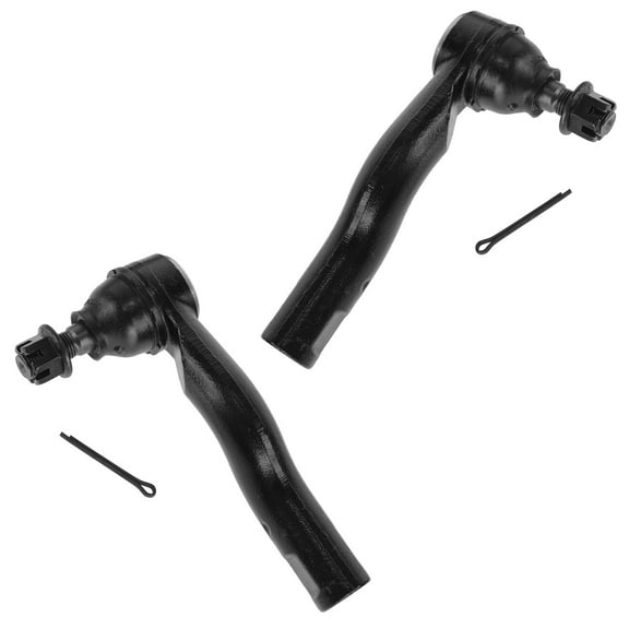 TRQ Front Outer Tie Rod Set Fits Select 2003-2008 Mazda 6