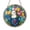 Acrylic 3.5 Inch, variant on Fantasy Spring Animal Stained Glass Style Suncatcher For Window Hanging, Imaginary Forest Creature Art Decor With Beautiful Tulips, Aesthetic Room Ornament, Decorative Present For Artwork Lovers