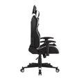 thumbnail image 4 of Posh Living Joi Faux Leather Game Chair White, 4 of 9
