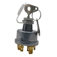 thumbnail image 3 of 2x Interruptor de Encendido Universal de 4 Posiciones + Llaves para Lucas 12 / 24V 128SA Sunnimix Interruptor de seguridad del tractor, 3 of 8