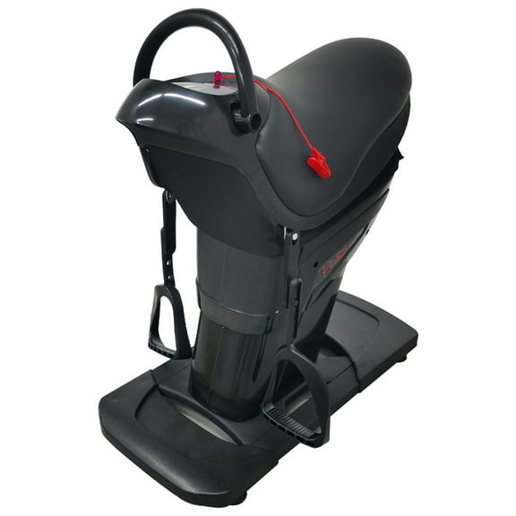 110V 200W Horse Riding Machine Gym Fitness Exercise Indoor Max 440lbs LCD Black