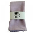 thumbnail image 1 of Kitchen Cloth Napkins 15.4 X 15.4 Inches Dinner Napkins Soft and Comfortable Reusable Napkins - Durable Linen Napkins - Perfect Table Napkins / White Napkins for Family Dinners, Weddings., 1 of 8