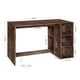 thumbnail image 4 of Escritorio de Oficina Mesa para Computadora BRENTON Marron FurnitureR mesa de oficina, 4 of 6