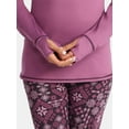 thumbnail image 6 of ClimateRight by Cuddl Duds Women's and Women’s Plus Top and Leggings Set, 2-Piece, 6 of 7
