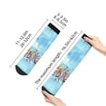 thumbnail image 5 of Bingfone Sea And Fish Design Patterned Men'S Women'S Casual Cotton Socks, 5 of 9