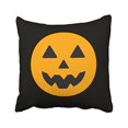 thumbnail image 1 of RYLABLUE Decorative Pillowcases Halloween Pumpkin Face Throw Pillow Covers Cases Cushion Cover Case Sofa 18x18 Inches Two Side, 1 of 1