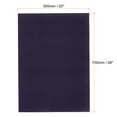 thumbnail image 2 of Uxcell 14 Count Cross Stitch Cloth 20 by 28 Inch Embroidery Fabric, Navy Blue, 2 of 6