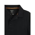 thumbnail image 3 of Smith's American Boys' Long Sleeve Pique Polo Color: black Size: 10 - 12, 3 of 3