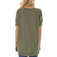 thumbnail image 3 of Camiseta de manga corta Qarigey Caqui XXL, 3 of 6