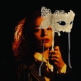 thumbnail image 3 of Máscara de antifaz con vara, ideal para fiestas de disfraces, bailes y graduaciones., 3 of 8