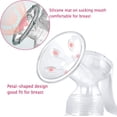 thumbnail image 2 of Extractor de leche ZHCH manual portátil de silicona sin BPA, 2 of 5