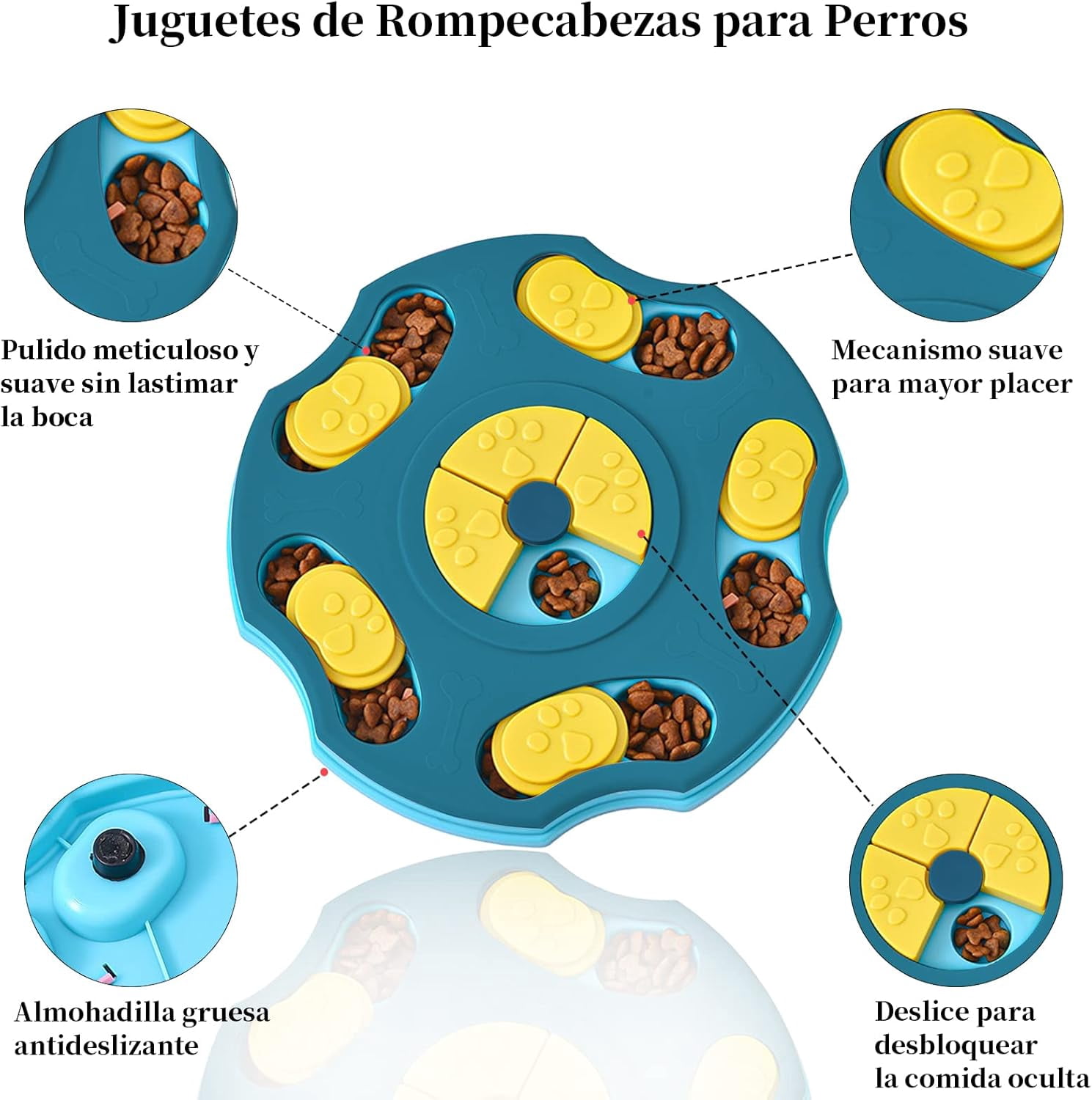 Puzzle Toys for Dogs, Interactive Feeding Training Toys, Slow Feeding Games, Puzzle Snack Toy