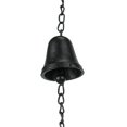 thumbnail image 3 of Mayrich Black Cast Iron Bear Wind Chime Hanging Bells Outdoor Décor (Set of 2), 3 of 4