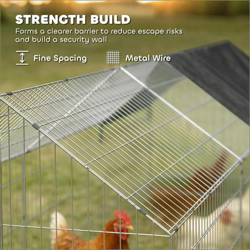Backyard Chicken Coop, Duck Coop, Rabbit Cage Small Animals Coop