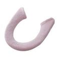 thumbnail image 4 of Funda de asiento de inodoro más gruesa, cálida, portátil, sencilla, reutilizable, de fácil limpieza, cojín para asiento de inodoro, para viajes, Violeta rosa, 4 of 8