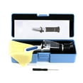 thumbnail image 1 of Handheld Alcohol Sugar Refractometer Digital Tester Wine Concentration Meter Densitometer 0-25% Alcohol Beer 0-40% Grapes, 1 of 7