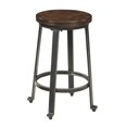 thumbnail image 2 of Ashley Furniture Calliman 24" Tabouret de Comptoir en Brun Rustique, 2 of 2