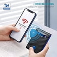 thumbnail image 3 of Wallet for Men Slim, Genuine Leather Mens Wallet RFID Blocking Credit Card Holder, 3 of 5