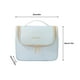 thumbnail image 3 of Bolso de maquillaje femenino de múltiples capas para el hogar, viajes al aire libre, estuche cosmético para acampar, organizador de almacenamiento de pasta de dientes con gancho, azul claro Inevent HA010956-01, 3 of 7