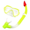 thumbnail image 1 of Juego de máscaras de esnórquel, gafas de esnórquel, cómodas, ligeras, de visión amplia, máscara de buceo, máscara de buceo y esnórquel para equipo de Amarillo SM SunniMix Cubierta de esnórquel, 1 of 8