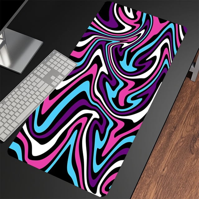 Alfombrillas de ratón grandes para juegos, alfombrilla de ratón para ordenador de 90x40cm, alfombrillas de escritorio para PC, alfombrillas para teclado, Alfombra de mesa qiuyongming unisex